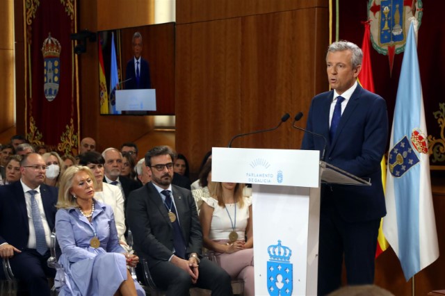 Alfonso Rueda Valenzuela tomou posesión como presidente da Xunta no Parlamento de Galicia